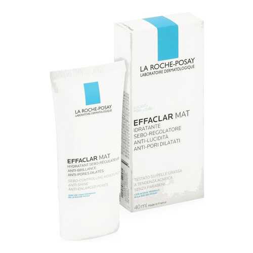 Эмульсия La Roche-Posay Effaclar Mat увлажняющая, матирующая, себорегулирующая, 40 мл в Парфюм-Лидер