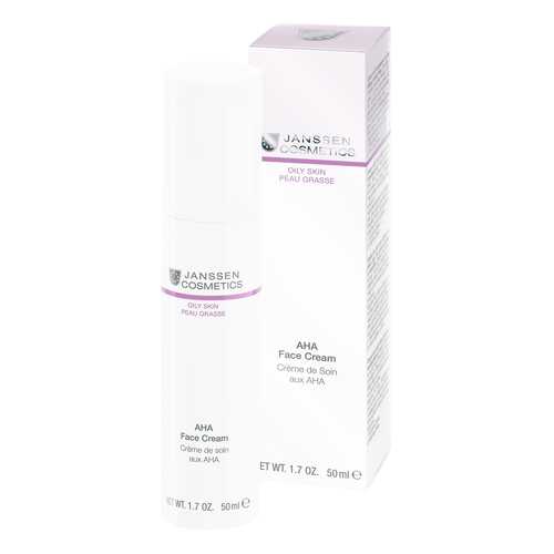 Крем для лица Janssen Oily Skin AHA Face Cream 50 мл в Парфюм-Лидер