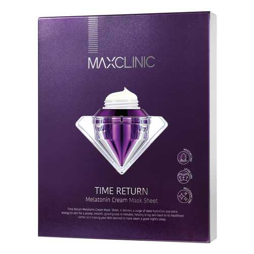 Крем для лица Maxclinic Time Return Melatonin Cream Mask Sheet 28 мл в Парфюм-Лидер