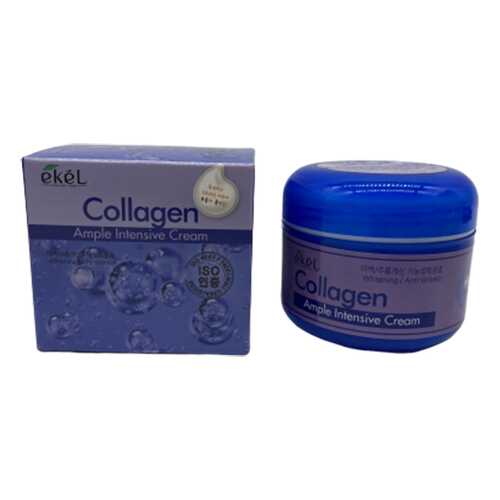 Крем для лица с коллагеном Ekel COLLAGEN AMPULE INTENSIVE CREAM 100 гр в Парфюм-Лидер