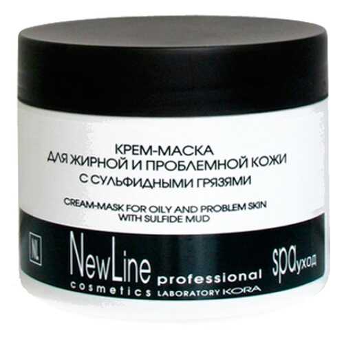 Крем-маска New Line для жирной и проблемной кожи с сульфидными грязями, 300 мл в Парфюм-Лидер