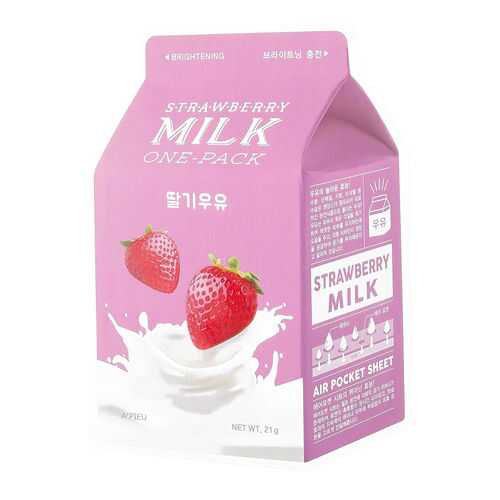 Маска для лица A'pieu Strawberry Milk One-Pack 21 г в Парфюм-Лидер