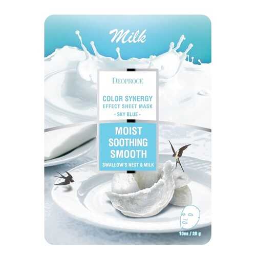 Маска для лица Deoproce Color Synergy Effect Sheet Mask Sky Blue 20 гр в Парфюм-Лидер