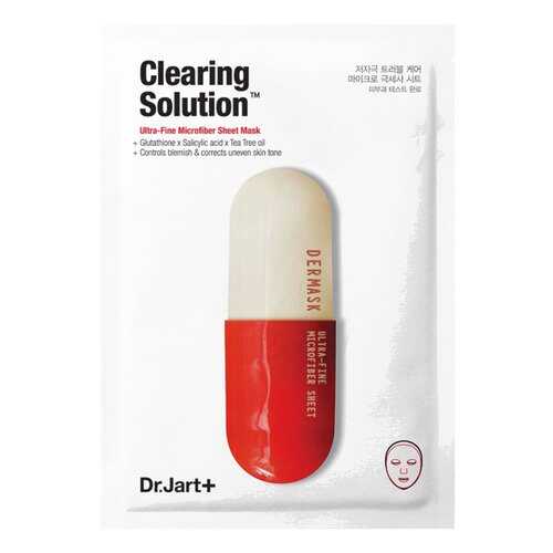 Маска для лица DR.Jart+ Dermask Micro Jet Clearing Solution 30 г в Парфюм-Лидер