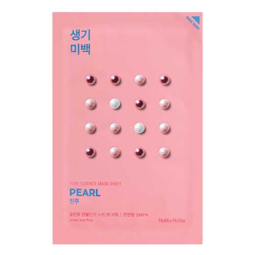 Маска для лица Holika Holika Pure essence Mask Sheet Pearl 20 мл в Парфюм-Лидер