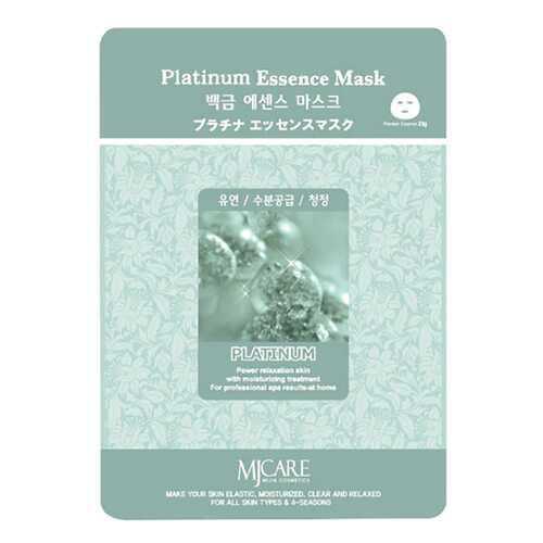 Маска для лица Mijin Platinum Essence Mask 23 г в Парфюм-Лидер
