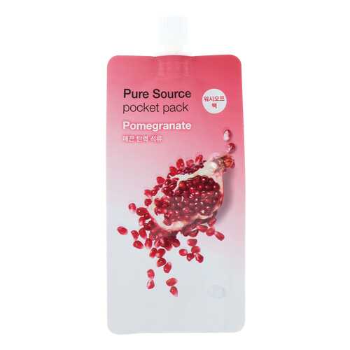 Маска для лица MISSHA Pure Source Pocket Pack - Pomegranate 10 мл в Парфюм-Лидер