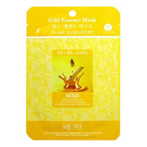 Маска для лица MJ CARE Gold Essence Mask 23 г в Парфюм-Лидер
