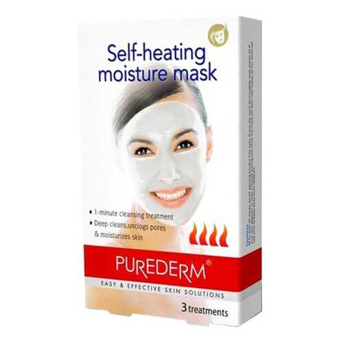 Маска для лица Purederm Самонагревающаяся Увлажняющая 18,6 г в Парфюм-Лидер