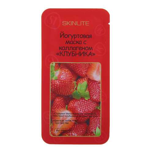 Маска для лица Skinlite Клубника 10 г в Парфюм-Лидер