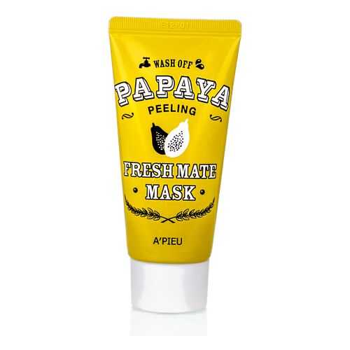 Маска-пилинг для лица с папайей A'pieu Fresh Mate Papaya Mask (Peeling) 50 мл в Парфюм-Лидер