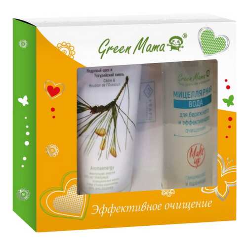 Набор средств по уходу за лицом Green Mama Эффективное очищение Effective cleansing Set в Парфюм-Лидер