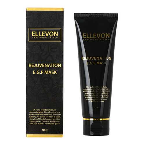 Омолаживающая маска для лица с EGF Ellevon Rejuvenation EGF Mask 120 мл в Парфюм-Лидер