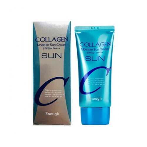 Солнцезащитный крем с коллагеном ENOUGH Collagen Moisture Sun Cream SPF50+ PA+++ в Парфюм-Лидер