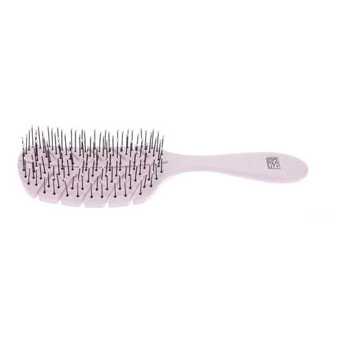 Щетка продувная Eco-Friendly с нейлоновым штифтом (листик) DEWAL BEAUTY DBEF1-Lilac в Парфюм-Лидер