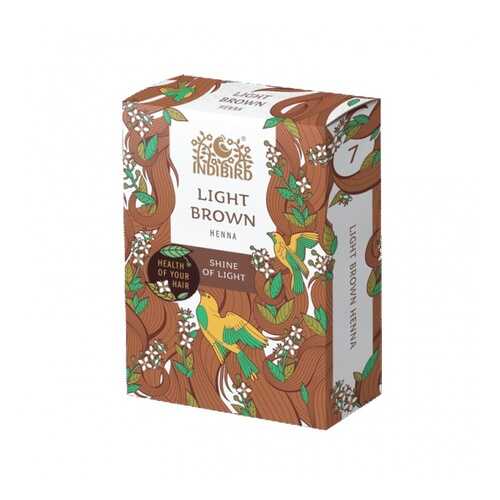 Хна светло-коричневая Indibird (Light Brown Henna) 100 г в Парфюм-Лидер