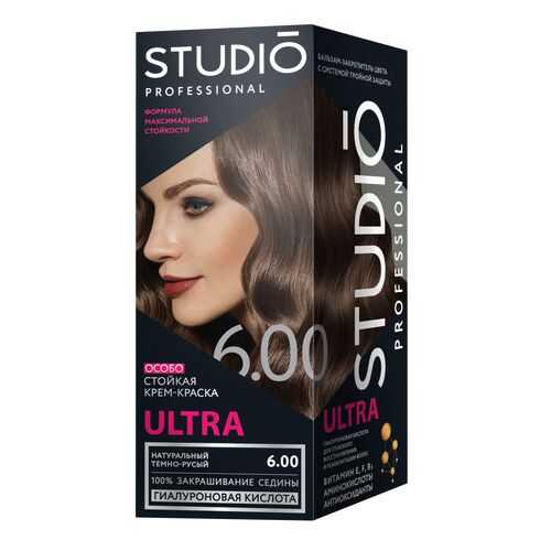 Комплект ULTRA STUDIO PROFESSIONAL 6.00 натуральный темно-русый 2*50+15 мл в Парфюм-Лидер