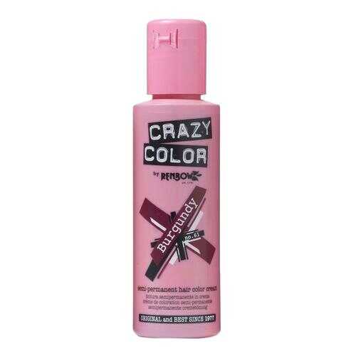 Краска для волос Crazy Color 61 Burgundy Бургунди 100 мл в Парфюм-Лидер