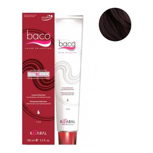 Краска для волос Kaaral Baco Color 4.01 Натуральный каштановый пепельный 100 мл в Парфюм-Лидер