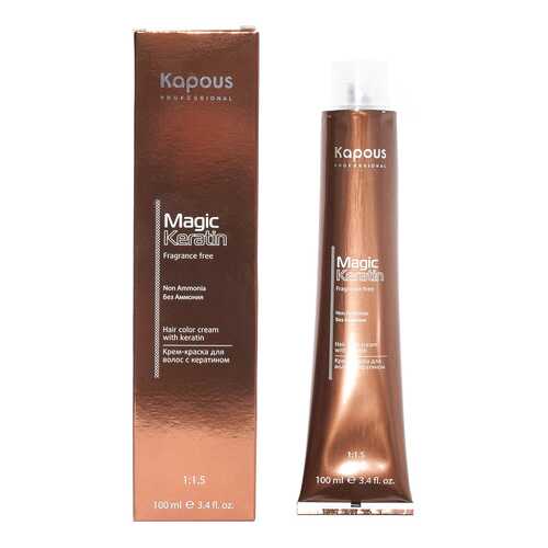 Краска для волос Kapous Professional Magic Keratin Non Ammonia 4.8 Какао 100 мл в Парфюм-Лидер