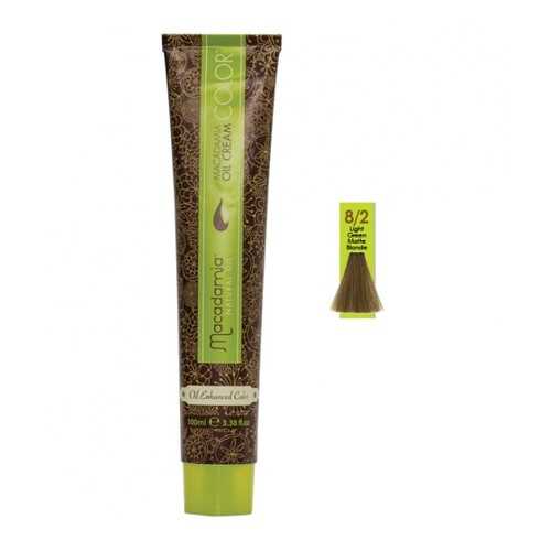 Краска для волос Macadamia Oil Cream Color 8/2 Светлый зеленый блондин 100 мл в Парфюм-Лидер