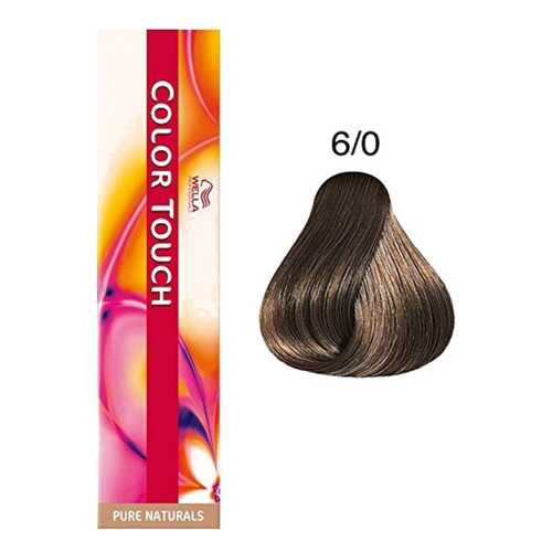 Краска для волос Wella Professionals COLOR TOUCH 6/0 Темный блонд 60 мл в Парфюм-Лидер