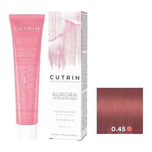 Крем-краска AURORA PERMANENT HARMONY для окрашивания волос CUTRIN 0.45 розовый кварц 60 мл в Парфюм-Лидер