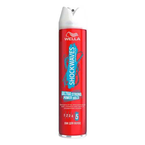 Лак для волос Wella Shockwaves Ultra Strong Power Hold 250 мл в Парфюм-Лидер