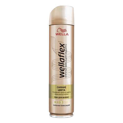Лак для волос Wella Wellaflex Сияние цвета 250 мл в Парфюм-Лидер