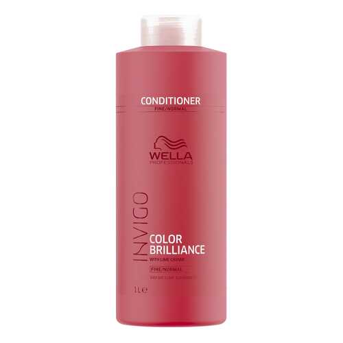 Бальзам Wella Professional Brilliance Line для окрашенных нормальных и тонких волос 1000мл в Парфюм-Лидер