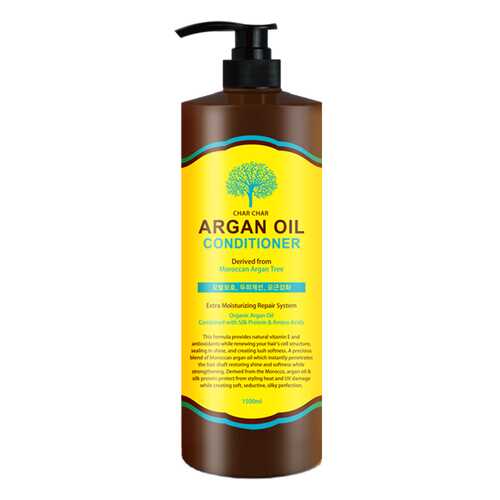 Кондиционер для волос EVAS Char Char Argan Oil Conditioner 1500 мл в Парфюм-Лидер