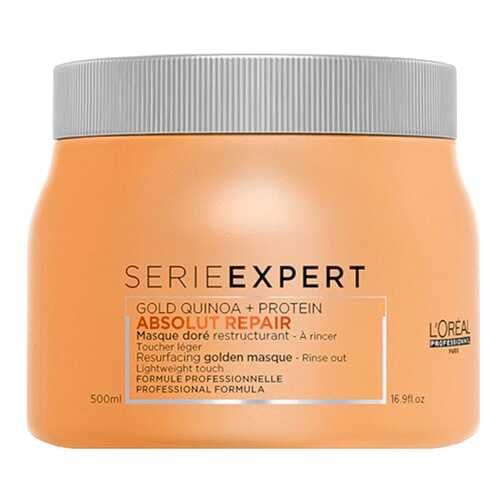 Маска для волос L'Oreal Professionnel Gold Quinoa + Protein Gold Mask 500 мл в Парфюм-Лидер