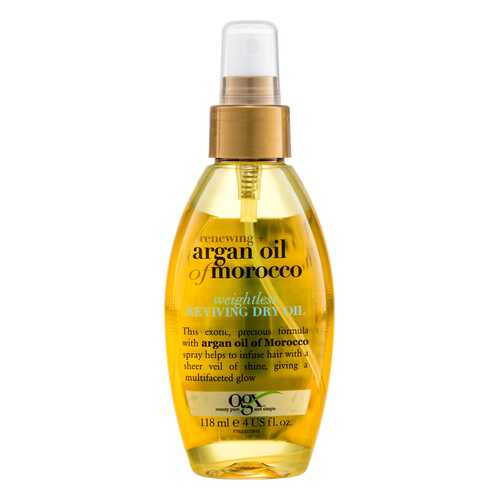 Масло для волос OGX Renewing Argan Oil of Morocco Weightless Reviving Dry Oil 118 мл в Парфюм-Лидер