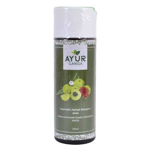 Шампунь АМЛА (Ayurvedic Herbal Shampoo AMLA) AYUR GANGA, 200мл в Парфюм-Лидер