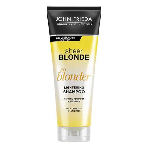 Шампунь John FriedaSheer Blonde. Go Blonder для мелированных и окрашенных волос, 250 мл в Парфюм-Лидер