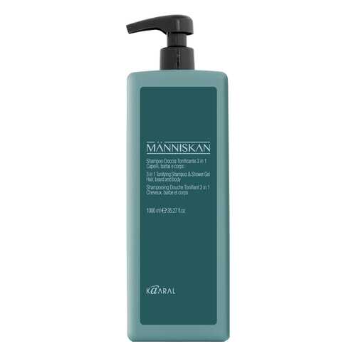 Шампунь Kaaral Tonifying Shampoo & Shower Gel 3 in 1 1 л в Парфюм-Лидер