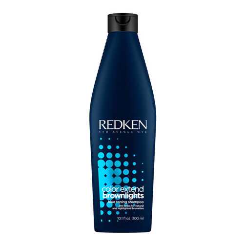 Шампунь с синим пигментом для нейтрализации тёмных волос Redken Brownlights 300 мл в Парфюм-Лидер