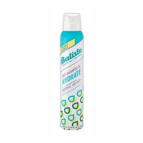 Сухой шампунь BATISTE Hydrate увлажняющий для нормальных и сухих волос 200 мл в Парфюм-Лидер