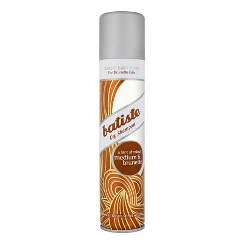 Сухой шампунь BATISTE Medium для шатенок и брюнеток, 200 мл в Парфюм-Лидер